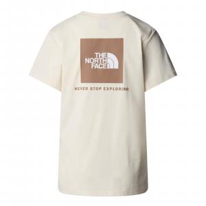 Koszulka damska The North Face REDBOX beżowa NF0A87NK95R