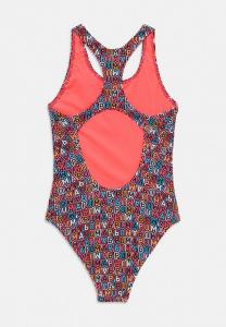Kostium kąpielowy dziewczęcy Puma SWIM PRINTED wielokolorowy 94706302