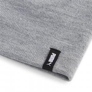 Czapka zimowa unisex Puma ESS CUFFLESS szara 02563603