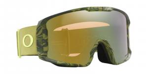 Gogle narciarskie unisex Oakley LINE MINER zielone OO7070-H0