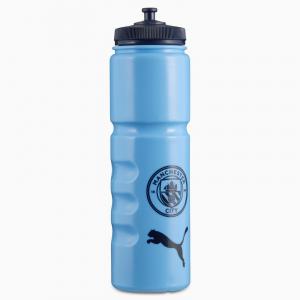 Bidon unisex Puma MCFC 750 ML niebieski 05482701