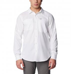 Koszula męska Columbia SILVER RIDGE UTILITY LITE biała 2012932100