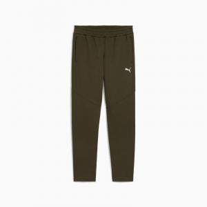 Spodnie dresowe męskie Puma EVOSTRIPE DK zielone 68823470