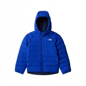 Kurtka z kapturem dziecięca The North Face REVERSIBLE PERRITO niebieska NF0A88VJCZ6