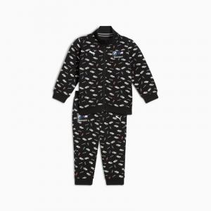 Komplet dresowy dziecięcy Puma BMW MMS TODDLER AOP czarny 62752501