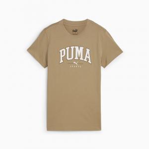 Koszulka damska Puma SQUAD GRAPHIC beżowa 68153767