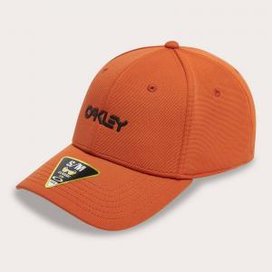 Czapka z daszkiem unisex Oakley 6 PANEL STRETCH METALLIC pomarańczowa 912209-52C