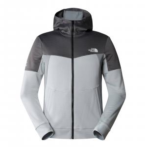 Bluza z kapturem męska The North Face MA FZ FLEECE szara NF0A87J5XIW