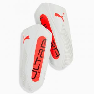 Ochraniacze piłkarskie unisex Puma ULTRA LIGHT STRAP białe 03099201