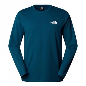 Longsleeve męski The North Face SIMPLE DOME niebieski NF0A87QN1NO