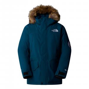 Kurtka z kapturem męska The North Face MCMURDO 2L GTX DOWN granatowa NF0A89GS1NO