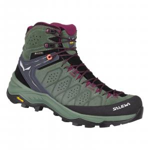 Buty trekkingowe damskie Salewa ALP TRAINER 2 zielone 00-0000061383_5085