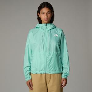 Kurtka z kapturem damska The North Face CYCLONE WND zielona NF0A8B6G6EI
