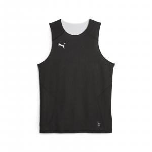 Tank top męski Puma HOOPS TEAM REVERSE PRACTICE czarny 67664001