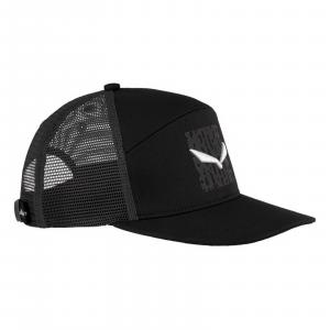 Czapka z daszkiem męska Salewa PURE SALAMANDER LOGO czarna 00-0000028286_0910