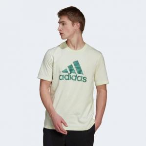 Koszulka męska adidas SPORTSWEAR SD zielona HE6760