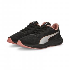 Buty sportowe damskie Puma Twitch Runner Metallic czarne 37854801