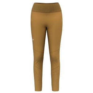 Legginsy damskie Salewa PEDROC DRY RESP brązowe 00-0000028323_7020