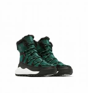 Buty zimowe damskie Sorel ONA RMX GLACY WP zielone 2048761301