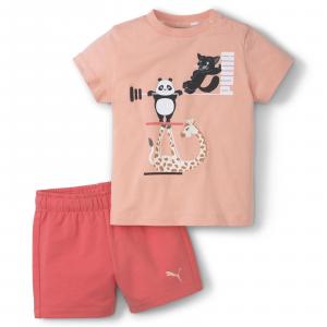 Dres dziecięcy Puma PAW INFANTS SET różowy 59981526