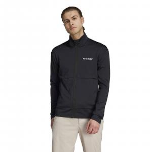 Bluza męska adidas TERREX MULTI LIGHT FLEECE FZ czarna IB1818