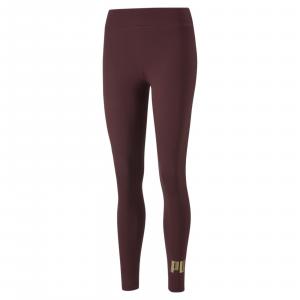 Legginsy damskie Puma ESS+ Metallic fioletowe 84830742