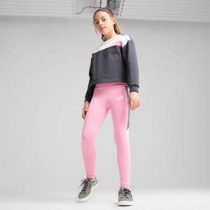 Bluza dziewczęca Puma POWER CREW FL szara 68178769