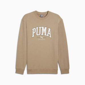 Bluza męska Puma SQUAD CREW TR beżowa 68179567