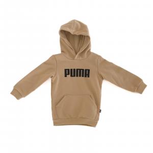 Bluza z kapturem chłopięca Puma ESS beżowa 84759621