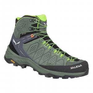 Buty trekkingowe męskie Salewa ALP TRAINER 2 MID GTX zielone 00-0000061382_5322