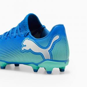 Korki chłopięce Puma FUTURE 7 PLAY FG/AG JR niebieskie 10794901