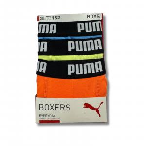 Bokserki chłopięce Puma BOXER 3-PACK wielokolorowe 93580705