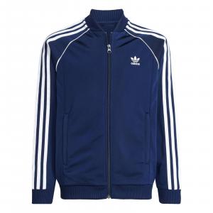 Bluza dresowa dziecięca adidas SST granatowa IY7455