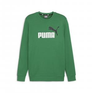 Bluza męska Puma ESS + 2 COL BIG LOGO TR zielona 58676386