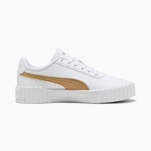 Buty sportowe damskie Puma CARINA 3.0 AQUA METALLICS białe 40072202