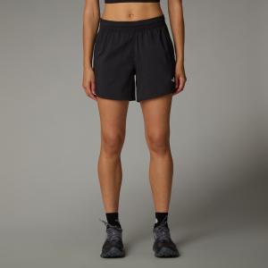 Spodenki damskie The North Face FLEX WOVEN 5IN czarne NF0A8BPWJK3
