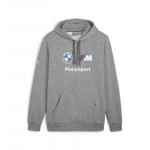 Bluza z kapturem męska Puma BMW MMS ESS szara 62416203