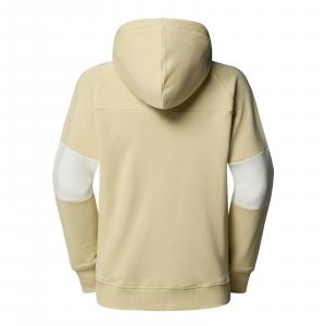 Bluza z kapturem damska The North Face TERRY RELAXED beżowa NF0A8C2D3X4
