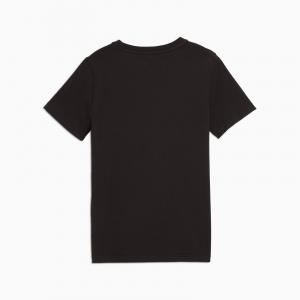 Koszulka chłopięca Puma SQUAD BIG GRAPHIC czarna 68277201