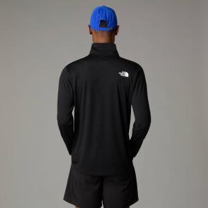 Longsleeve męski The North Face 24/7 1/4 ZIP czarny NF0A8949JK3