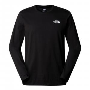 Longsleeve męski The North Face SIMPLE DOME czarny NF0A87QNJK3