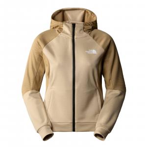 Bluza z kapturem damska The North Face MA FZ FLEECE beżowa NF0A87FXWO0