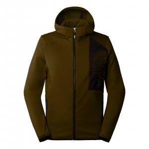 Polar z kapturem męski The North Face MERAK zielony NF0A3YG55HO