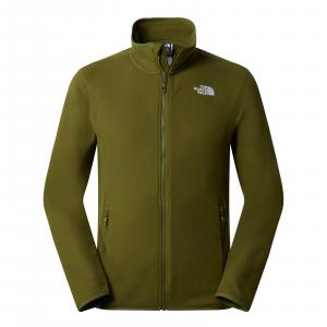 Polar męski The North Face 100 GLACIER FULL ZIP zielony NF0A855XPIB