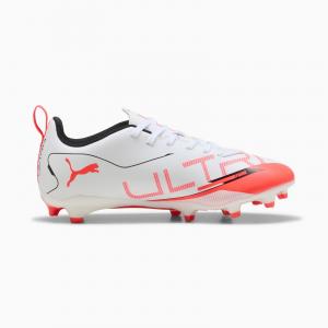 Korki chłopięce Puma ULTRA 5 PLAY FG/AG JR białe 10817001