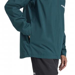 Kurtka wodoodporna męska adidas MULTI ESSENTIALS zielona JY0478