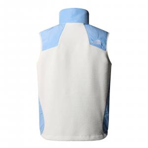 Bezrękawnik polarowy męski The North Face FLEESKI Y2K biały NF0A879KVID
