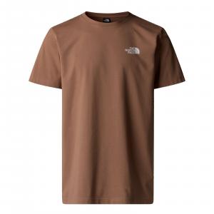 Koszulka męska The North Face SIMPLE DOME brązowa NF0A87NG6IH
