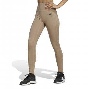 Legginsy treningowe damskie adidas OPTIME ESSENTIALS 7/8 beżowe JY4812