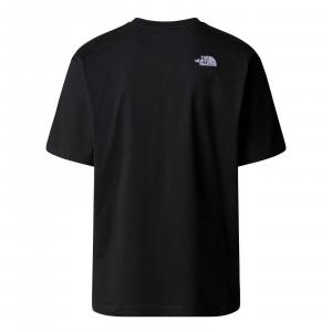 Koszulka męska The North Face S/S ESSENTIAL OVERSIZED czarna NF0A87NRJK3